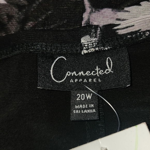 CONNECTED Floral-Print High-Low Maxi Dress - Picture 7 of 9